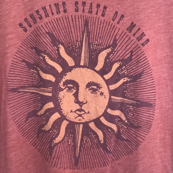 Canvas tee, Sunshine state of mind.  XL - Picture 2 of 2